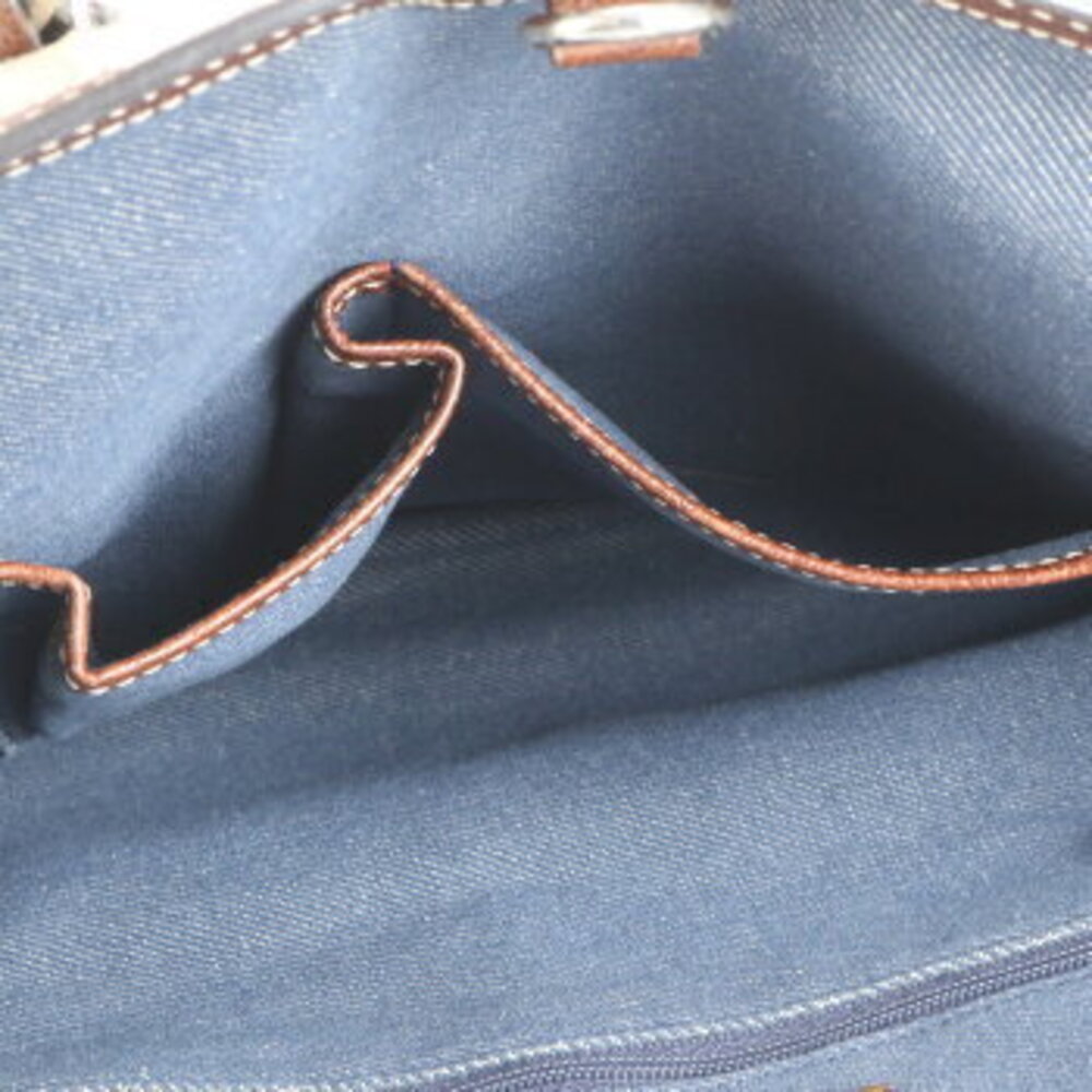 Celine Paris Macadam Triomphe Bag Tote Handbag Be… - image 10